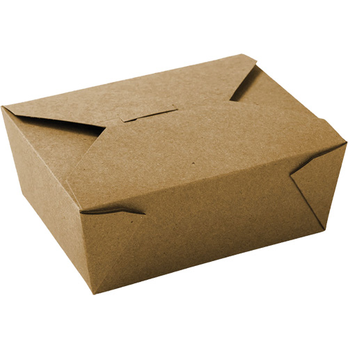 Kraft Take Out Food Containers, Corrugated, Rectangular Distribution Élite MP