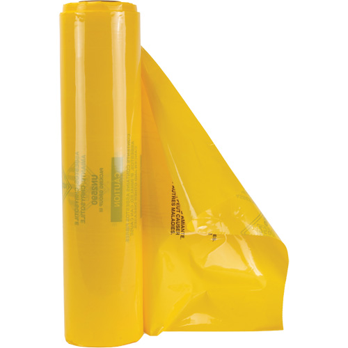 Doublures pour d&eacute;chets dangereux, Amiante, 40" lo x 26" la, 3 mils Distribution Élite MP