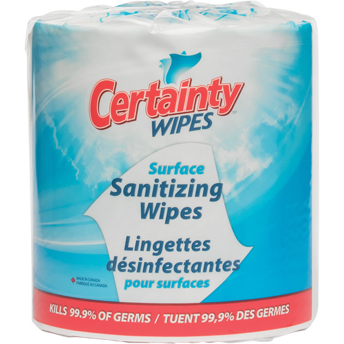 Surface Sanitizing Wipes, Packet Distribution Élite MP