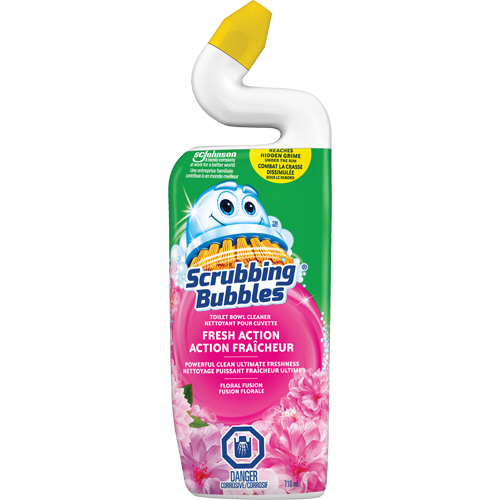 Scrubbing Bubbles&reg; Triple Action Toilet Bowl Cleaner, 710 ml, Bottle Distribution Élite MP