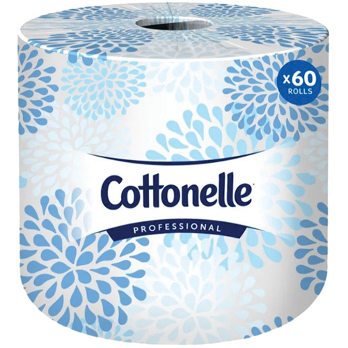 Cottonelle&reg; Professional Toilet Paper, 2 Ply, 451 Sheets/Roll, White Distribution Élite MP