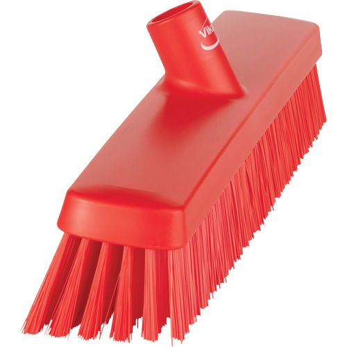 T&ecirc;te de balai-brosse, Crins Fin/Ferme, 16-1/2", Polyester/Polypropyl&egrave;ne, Rouge Distribution Élite MP