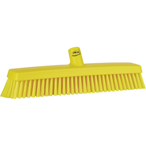 T&ecirc;te de balai-brosse, Crins Fin/Ferme, 16-1/2", Polyester/Polypropyl&egrave;ne, Jaune Distribution Élite MP