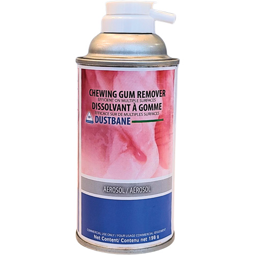 Nettoyant pour gomme &agrave; m&acirc;cher, 198 g, Canette a&eacute;rosol Distribution Élite MP