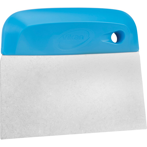 Flexible Stainless Steel Dough Cutter/Scraper, Blue, 4-1/2" W x 5-3/4" L Distribution Élite MP
