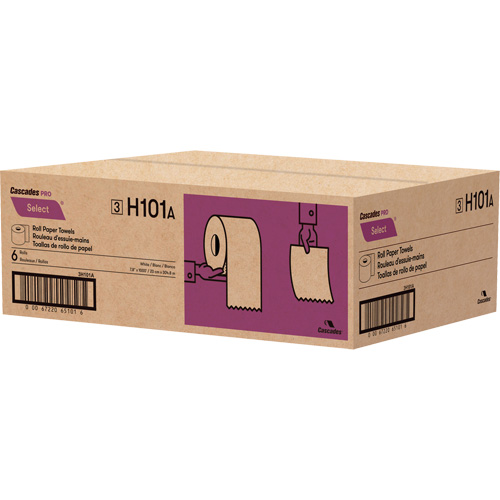 Rouleau de papier essuie-tout PRO Select, 1 pli, Standard, 1000' lo Distribution Élite MP