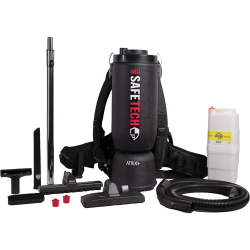 Aspirateur dorsal HEPA SafeTech Omega Distribution Élite MP