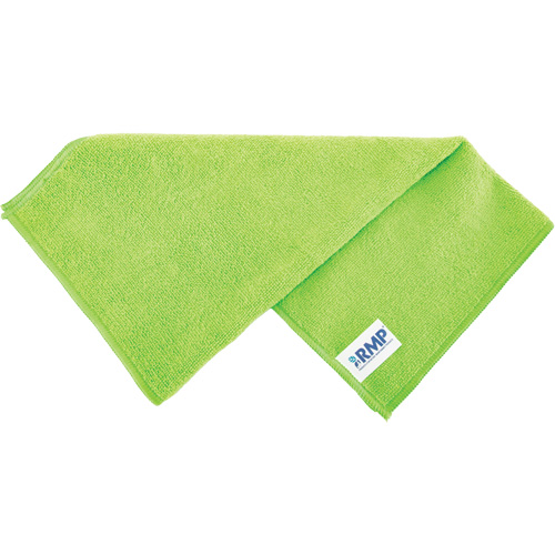 Chiffon de d&eacute;poussi&eacute;rage et nettoyage, Microfibre, Vert Distribution Élite MP