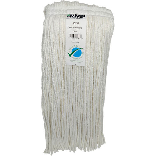 T&ecirc;te de vadrouille &eacute;troite &agrave; 4 plis, Rayonne, 16 oz, Style Coup&eacute; Distribution Élite MP