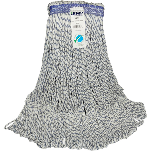 Candy-Striped Mop Head, Floor Finishing, Synthetic, Loop Style Distribution Élite MP