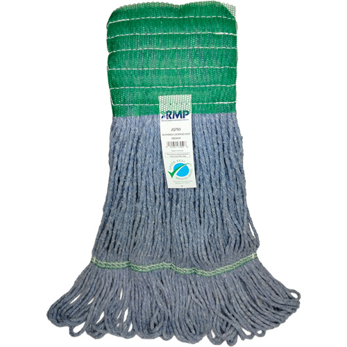 T&ecirc;te de vadrouille &agrave; bande large, Antimicrobien/Finition de plancher/Sp&eacute;cialis&eacute;, Coton/Rayonne/Synth&eacute;tique, Style Boucle Distribution Élite MP