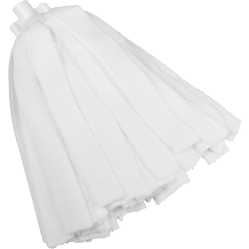 Socket Mop, White, Microfibre, Cut Style Distribution Élite MP