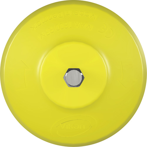 Brosse ronde HyDrive pour perceuse, Soies Tr&egrave;s ferme, Longueur de 3-1/10", Jaune Distribution Élite MP