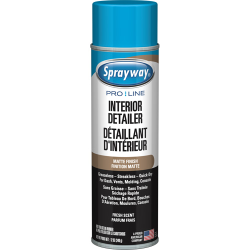 Nettoyant esth&eacute;tique automobile Pro Line avec fini mat & parfum frais Distribution Élite MP
