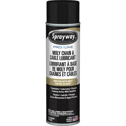 Pro Line Moly Chain & Cable Lubricant, Aerosol Can Distribution Élite MP