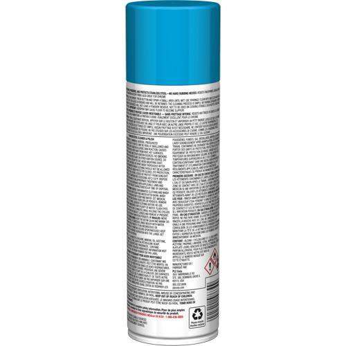 Nettoyant & polis pour acier inoxydable Pro Line, 15 oz, Canette a&eacute;rosol Distribution Élite MP