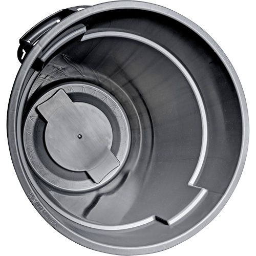 Grey Titan Garbage Container, Plastic, 20 US gal. Distribution Élite MP