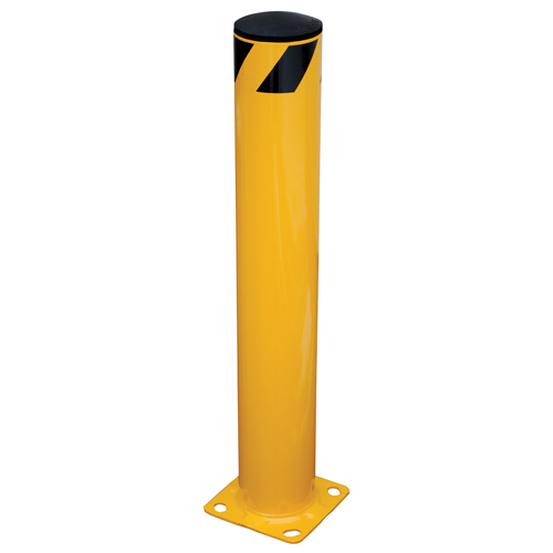 Safety Bollard, Steel, 36" H x 5.5" W, Yellow Distribution Élite MP