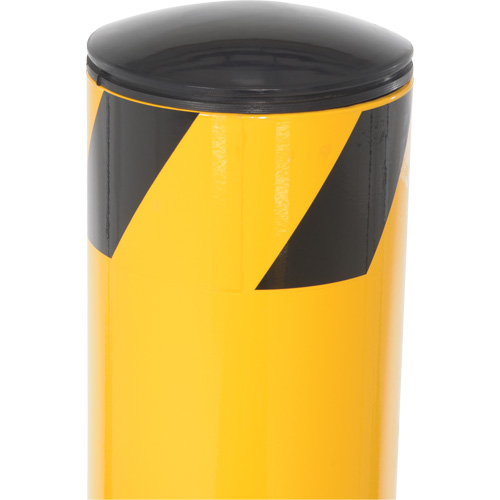 Bollard, Steel, 42" H x 5-1/2" W, Yellow Distribution Élite MP