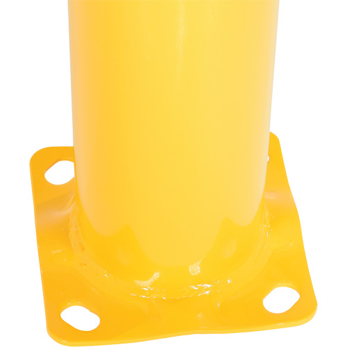 Bollard, Steel, 42" H x 5-1/2" W, Yellow Distribution Élite MP