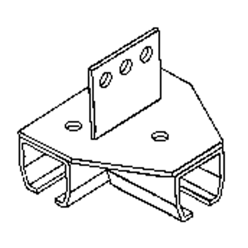 Beam Mount Curtain Partition Connector Distribution Élite MP