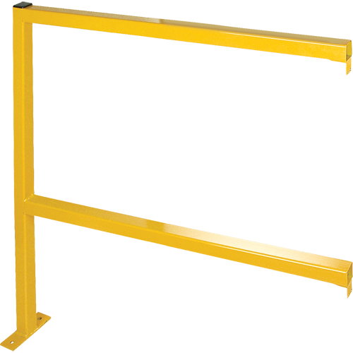 Protecteurs de p&eacute;rim&egrave;tre - Style tubulaire, 46" la x 49-1/2" h, Jaune Distribution Élite MP