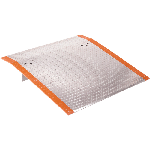 Plaques d'acc&egrave;s en aluminium, Capacit&eacute; de charge 6700 lb, 24" lo x 72" la x 5" h Distribution Élite MP