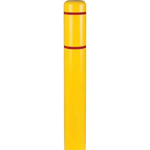 Polyethylene Bollard Covers, 6-5/8" Dia. x 60" L, Yellow Distribution Élite MP