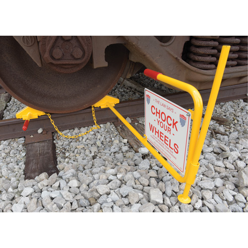 Single Rail Chock With Flag Rail Combo Distribution Élite MP