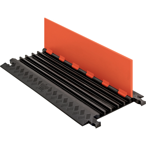 Guard Dog&reg; Low Profile Cable Protector, 5 Channels, 36" L x 16.9" W x 1.25" H Distribution Élite MP