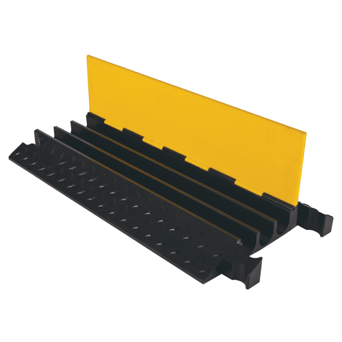 Protecteur de c&acirc;ble robuste Yellow Jacket, 3 canaux, 36" lo x 18,5" la x 2,875" h Distribution Élite MP