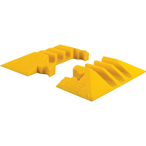 Yellow Jacket&reg; 3-Channel Heavy Duty Cable Protector - End Caps Distribution Élite MP
