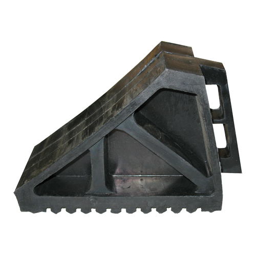 Cale de roue, 10-5/8" x 7" x 4-1/2", Noir Distribution Élite MP