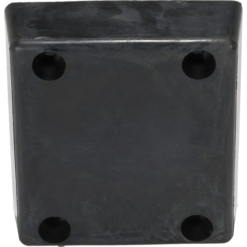 Butoir de quai moul&eacute;, Caoutchouc renforc&eacute;, 12" la x 4" p x 13" h Distribution Élite MP