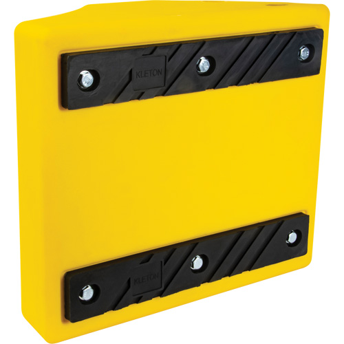 Cale de roue robustes, Ur&eacute;thane, Jaune, 15-1/2" la x 17-7/10" p x 10" h Distribution Élite MP