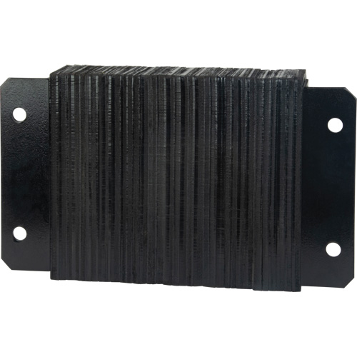 Laminated Dock Bumpers, Horizontal, Rubber, 18" W x 4" D x 12" H Distribution Élite MP