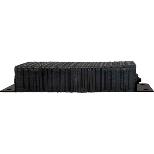 Butoirs de quai lamell&eacute;s, Horizontal, Caoutchouc, 24" la x 4" p x 12" h Distribution Élite MP
