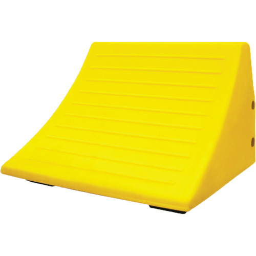 70 Ton Large Equipment Wheel Chock with Handle, Urethane, Yellow Distribution Élite MP