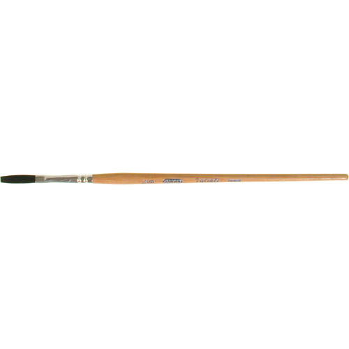 Pinceau une passe, Largeur de la brosse de 1/8", Soie de bœuf, Manche &agrave; Bois Distribution Élite MP