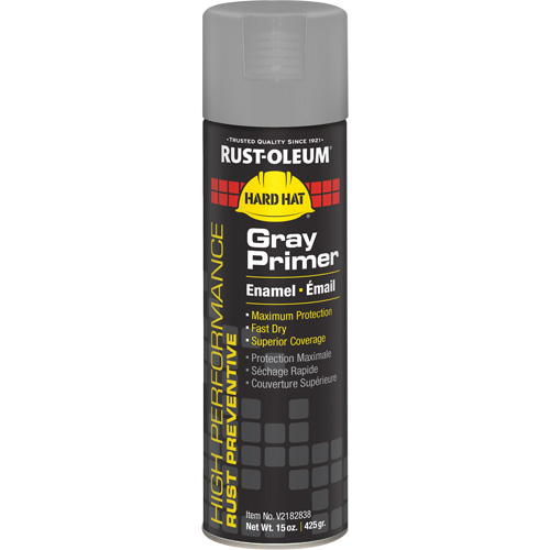 V2100 System Enamel Spray Primer, Gray, Matte, 15 oz., Aerosol Can Distribution Élite MP