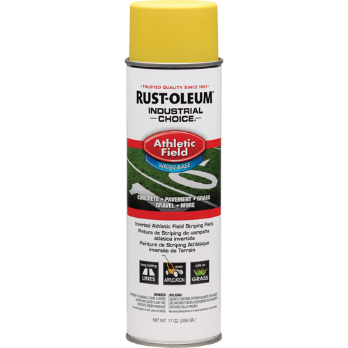 Industrial Choice&reg; AF1600 Athletic Field Striping Paint, Yellow, 17 oz., Aerosol Can Distribution Élite MP