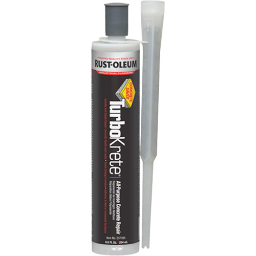 Produit de r&eacute;paration tout usage &agrave; l'&eacute;poxy TurboKrete, Cartouche/Tube, Gris Distribution Élite MP