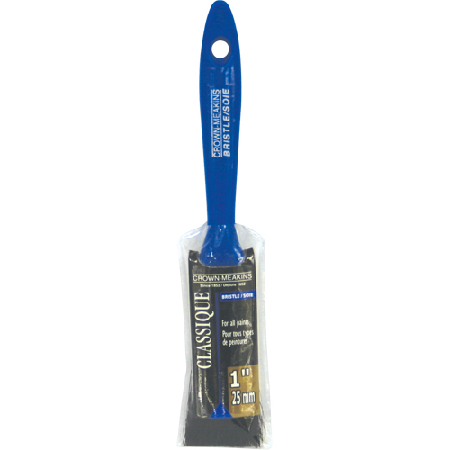 Classic Paint Brush, Bristle, Plastic Handle, 1" Width Distribution Élite MP