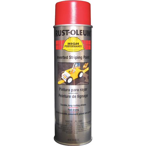 Peinture pour traçage de ligne invers&eacute;e System 2300, Rouge, 18 oz, Canette a&eacute;rosol Distribution Élite MP