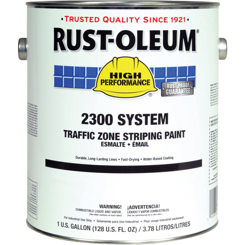 2300 System Traffic Zone Striping Paint, Yellow, 5 gal., Gallon Distribution Élite MP