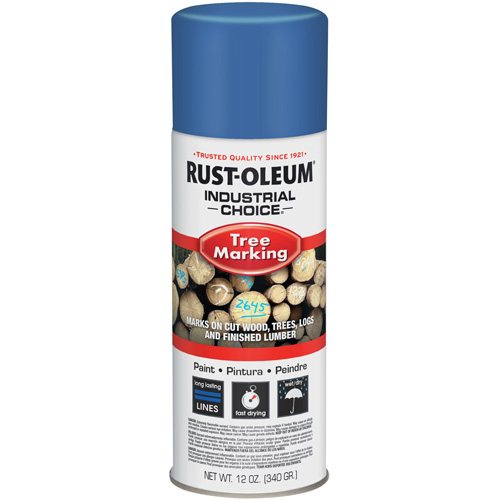 Peinture pour le marquage des arbres Industrial Choice T1600, Bleu, 16 oz Distribution Élite MP