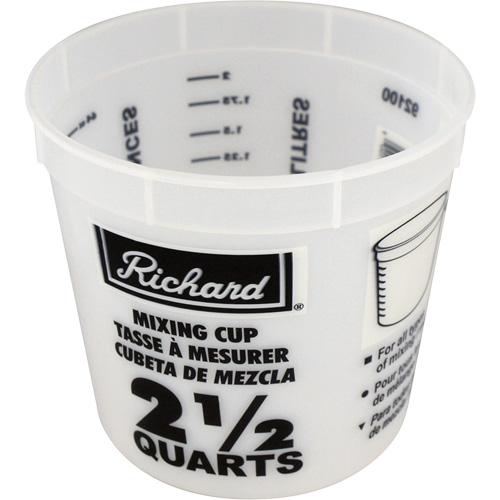 Tasse de m&eacute;lange en plastique Distribution Élite MP