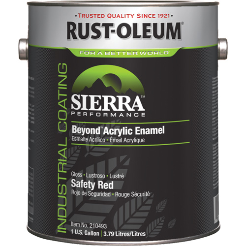 Sierra Performance Beyond Acrylic Enamel, Gallon, Red Distribution Élite MP