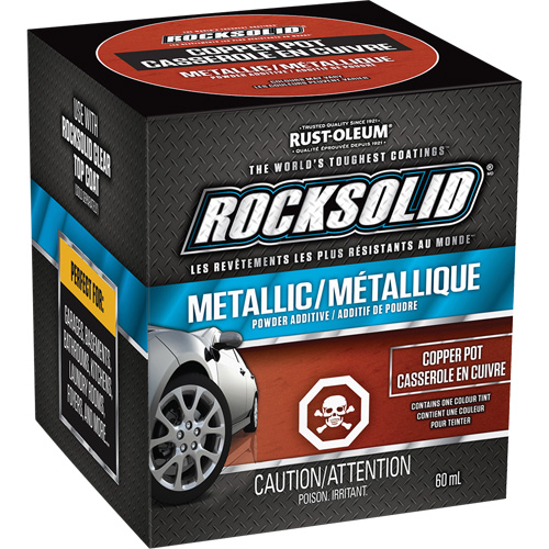 Additifs de poudre m&eacute;tallique RockSolid, 60 ml, Bouteille, Casserole en cuivre Distribution Élite MP
