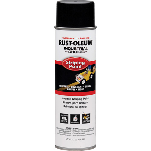 Peinture pour traçage de ligne &agrave; l'envers du syst&egrave;me S1600, Noir, Canette a&eacute;rosol Distribution Élite MP